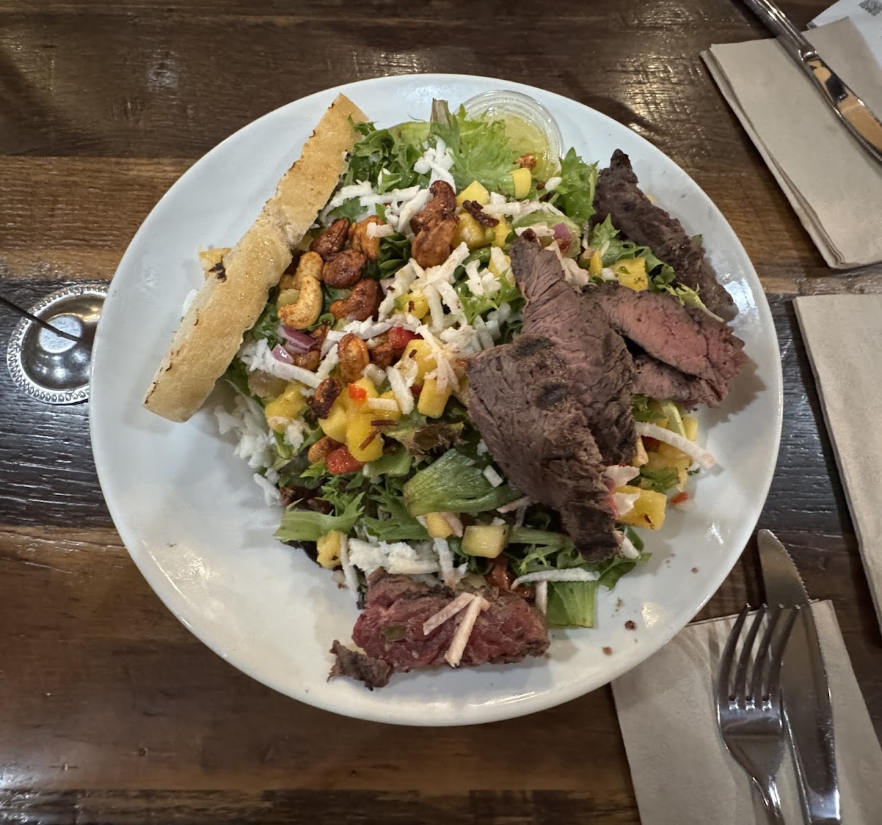 Grilled Steak Salad at Urban Plates