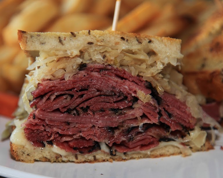 Reuben Sandwich at Lovi's Delicatessen