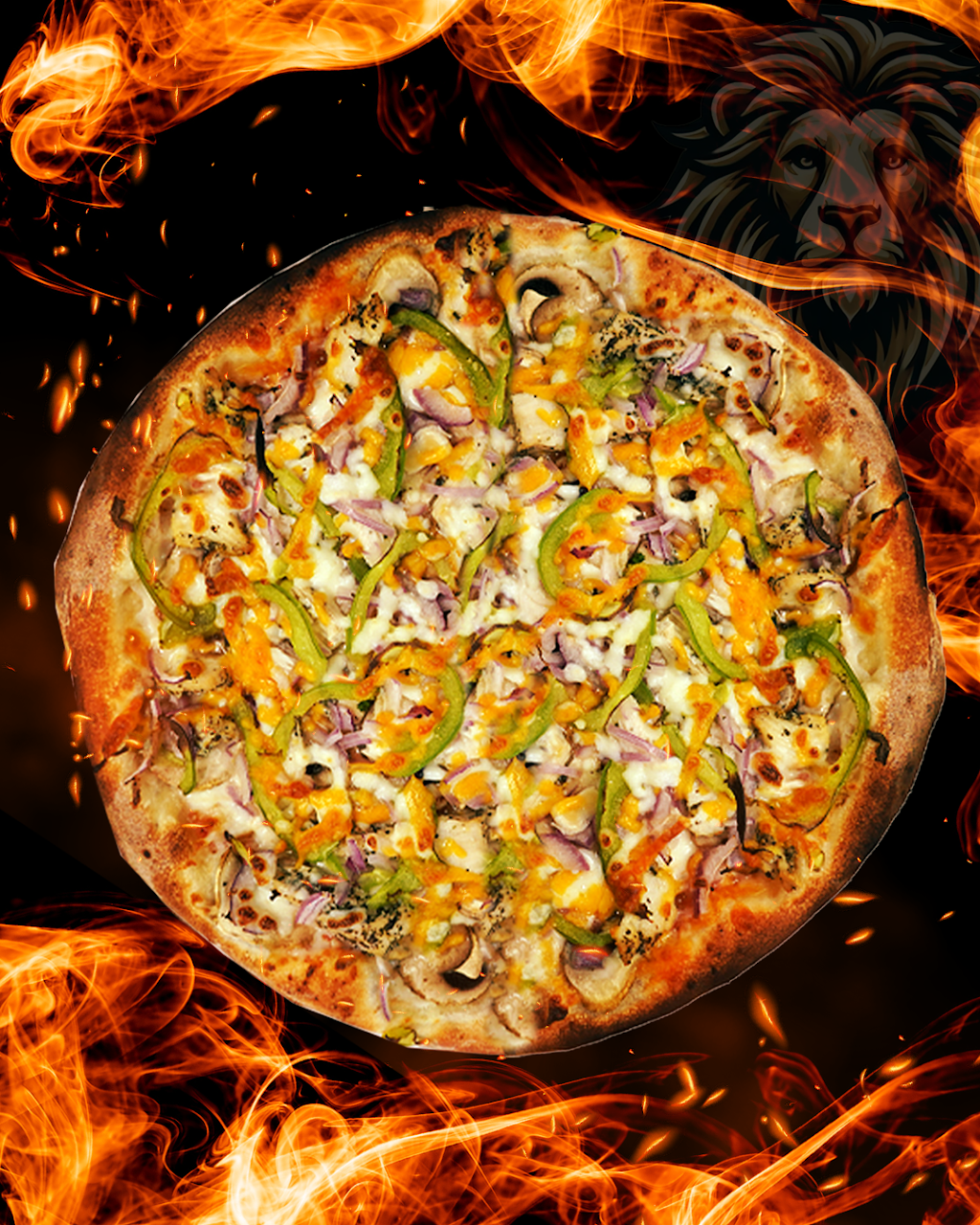 Persepolis Special Pizza at Persepolis Pizza & Subs