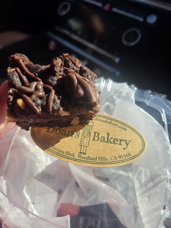 Peanut Brownie at Doan's Bakery