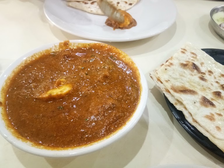 Beef Keema with Porotta at Paris Restaurant