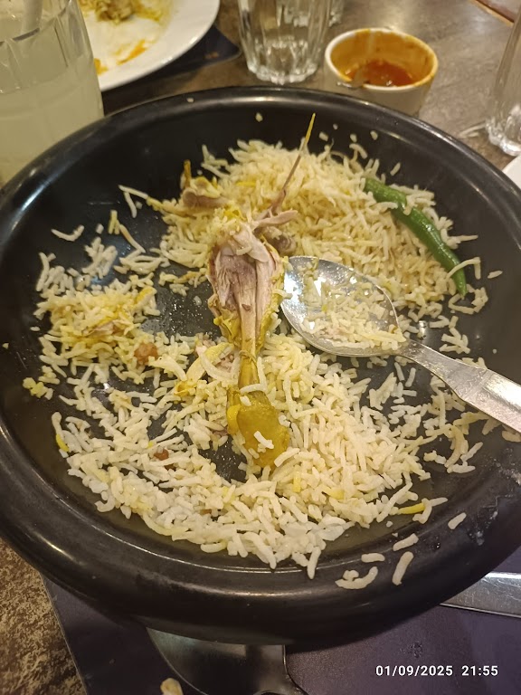 Al Faham and Biryani at Savoury Family Restaurant