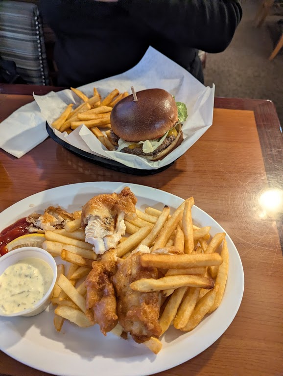 Fish & Chips at Pickwick's Pub