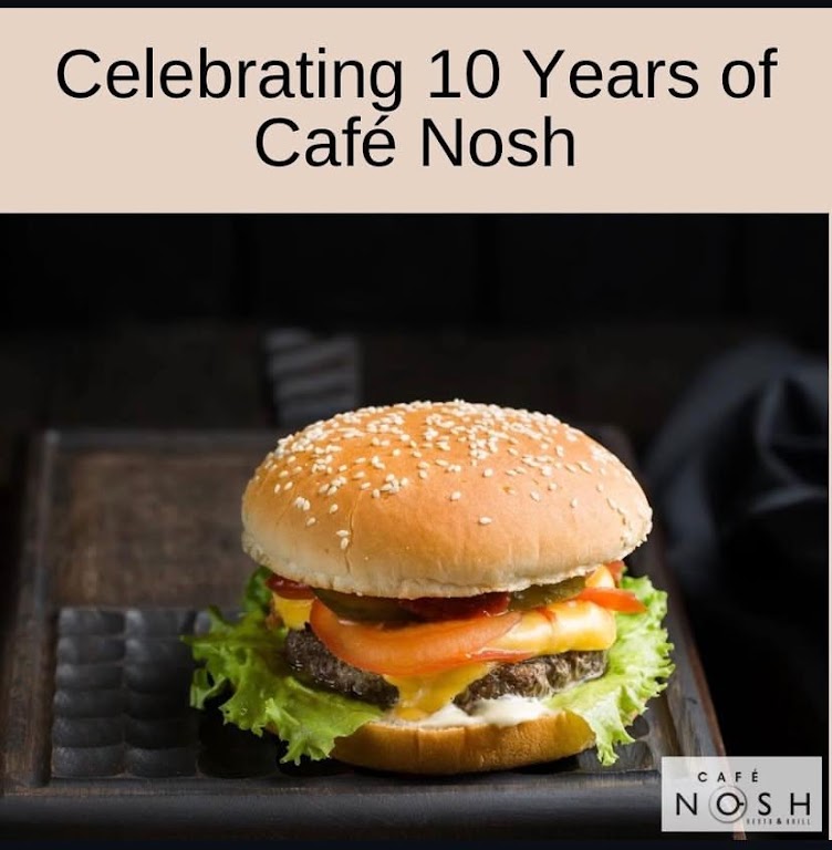 American Cheese Burger at Café Nosh