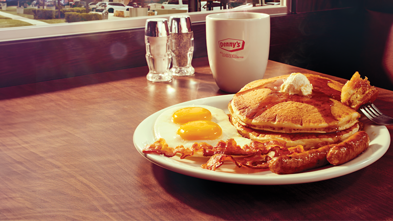 All-Day Breakfast at Denny's Restaurant