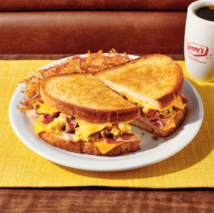 Hash Browns at Denny's Restaurant