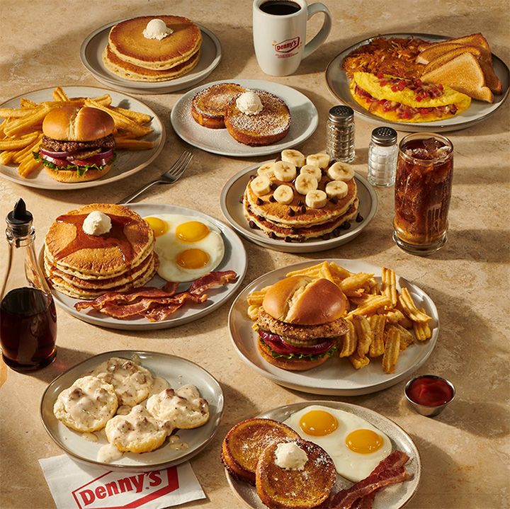 Breakfast Favorites at Denny's Restaurant
