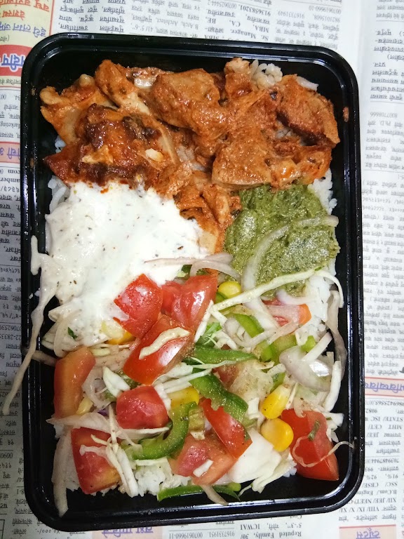 Chicken Tikka over Rice Box at BOX8 - India's Largest Desi Meals Brand