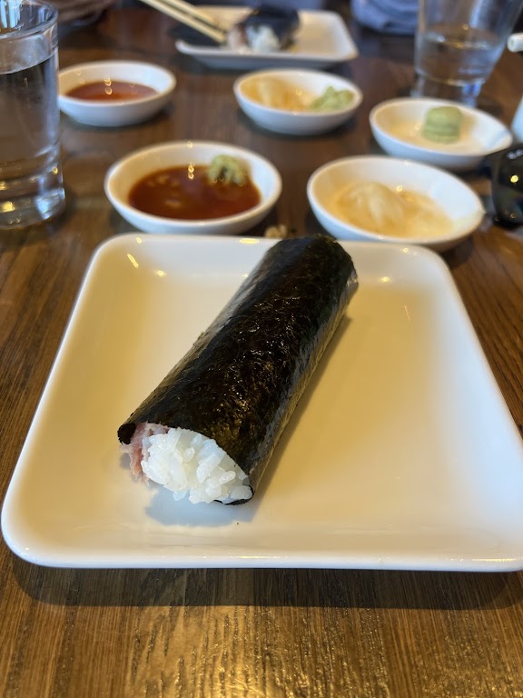 Toro Hand Roll at SUGARFISH by sushi nozawa