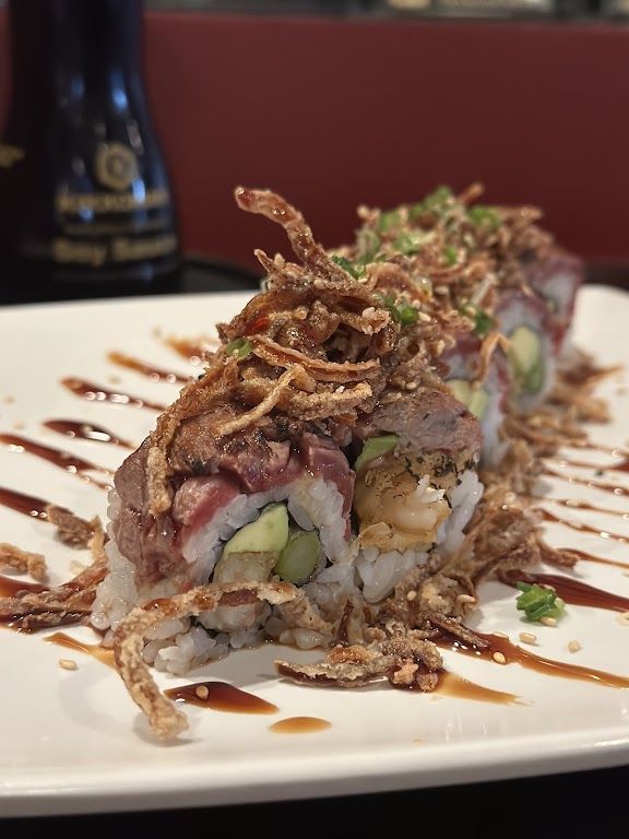 Sushi Rolls at Something's Fishy