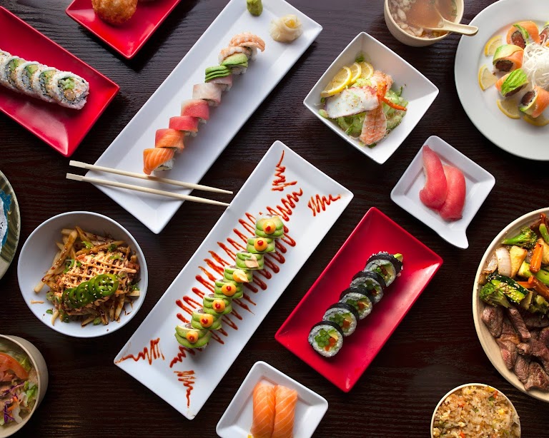 Fresh Sushi Rolls at Something's Fishy
