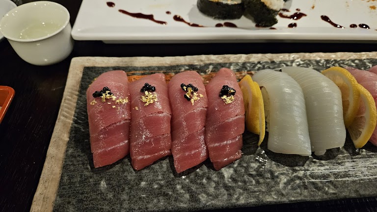 Fresh Sashimi at Something's Fishy