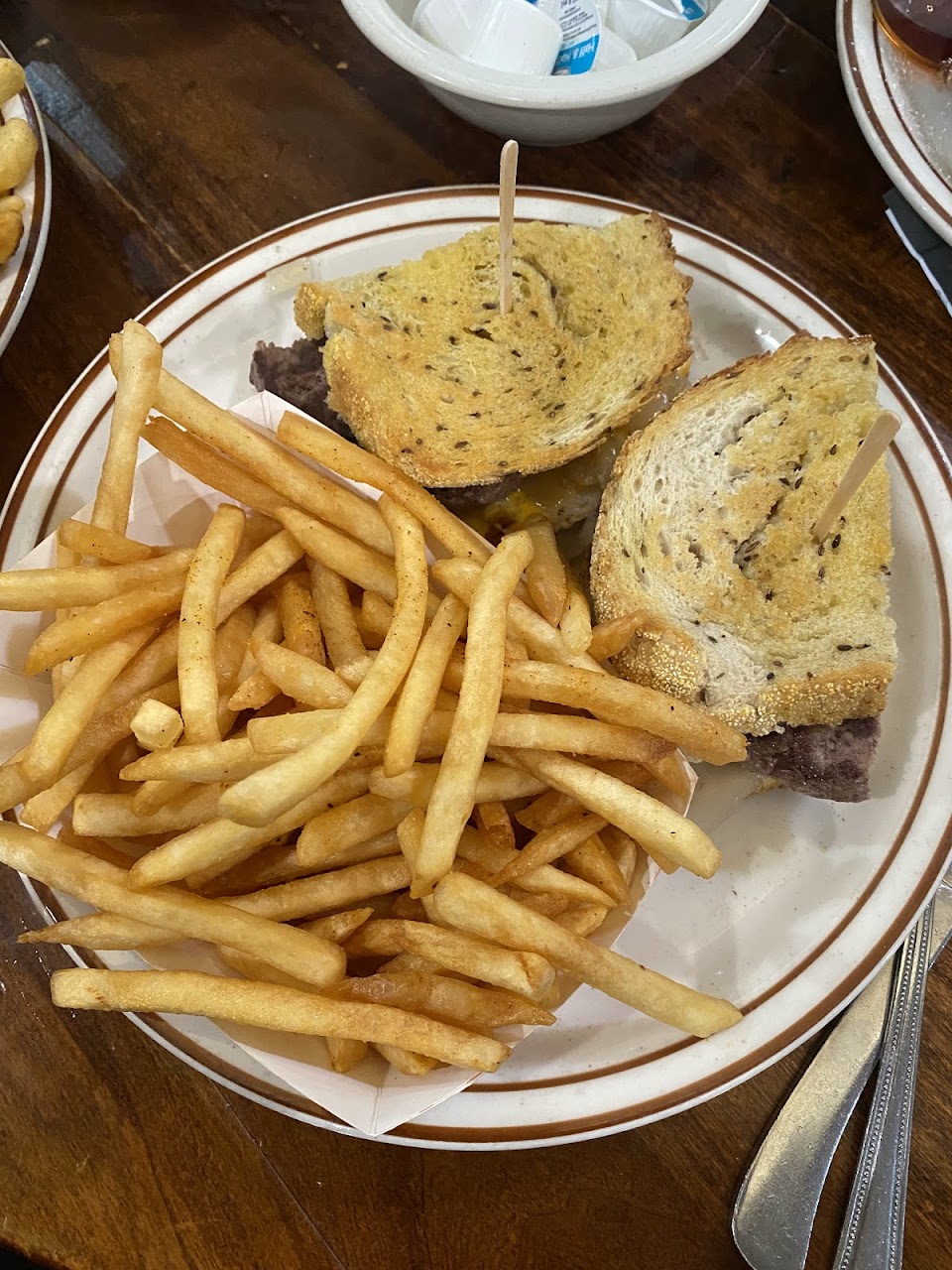 Steak Fries with Ranch at Uncle Bernie's Delicatessen