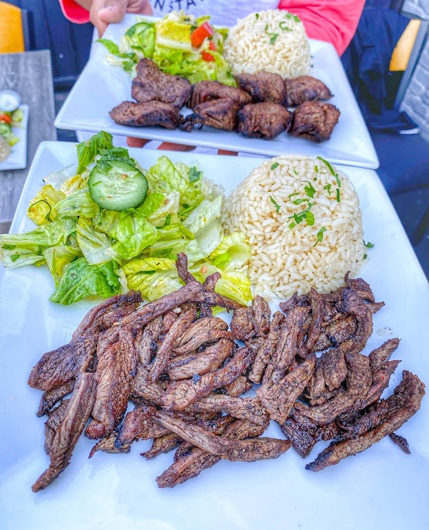 Beef Shawarma at Mazar Mediterranean Restaurant / lounge