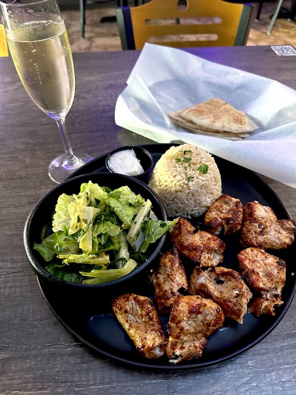 Grilled Garlic Chicken at Mazar Mediterranean Restaurant / lounge