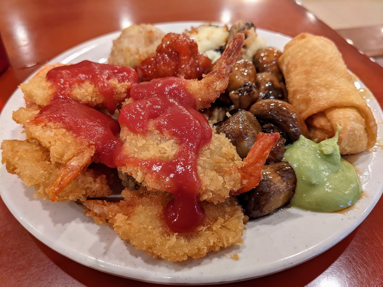 Hot Buffet Section at FAMILY BUFFET