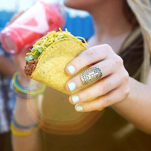 Tacos at Taco Bell