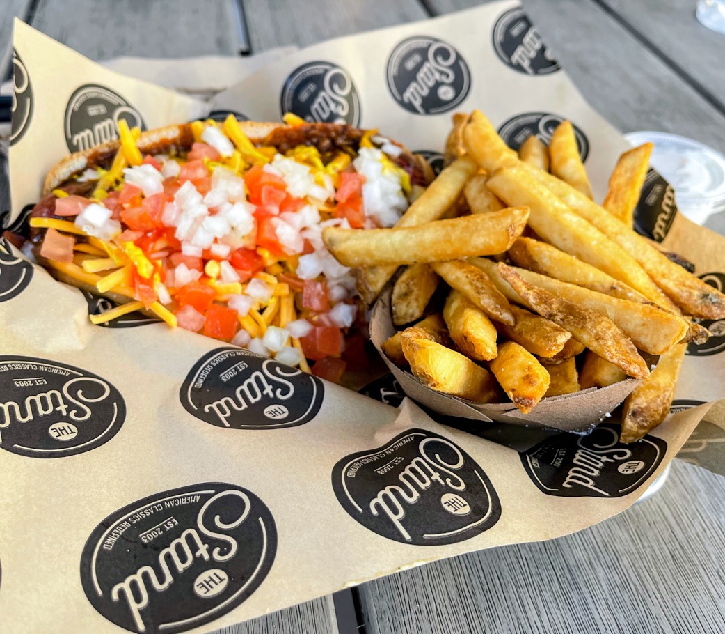 Classic Chili Dog at The Stand - American Classics Redefined