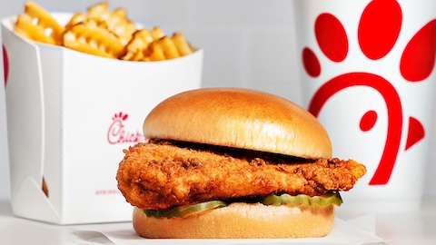Chicken Sandwich at Chick-fil-A