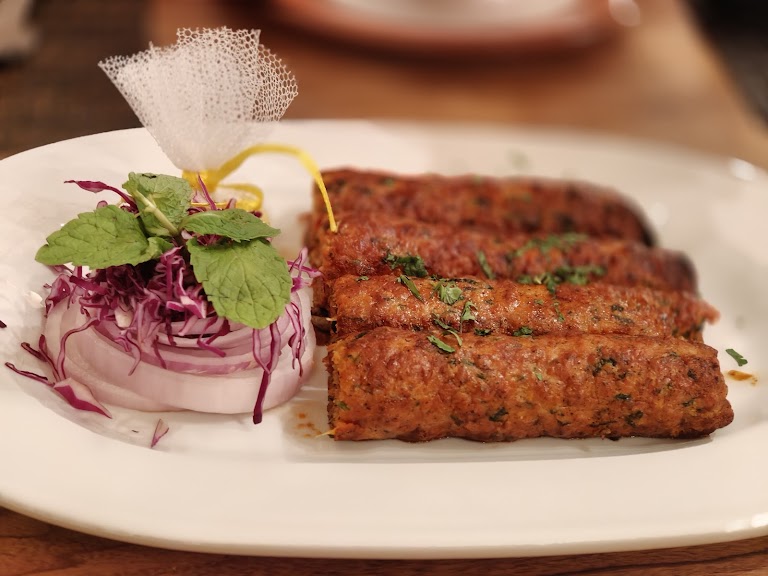 Rampuri Seekh Kebab at Baluchi - A Pan Indian Destination