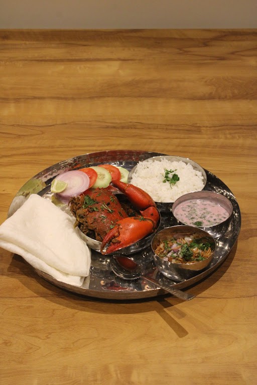 Crab Thali at KOKANVAN
