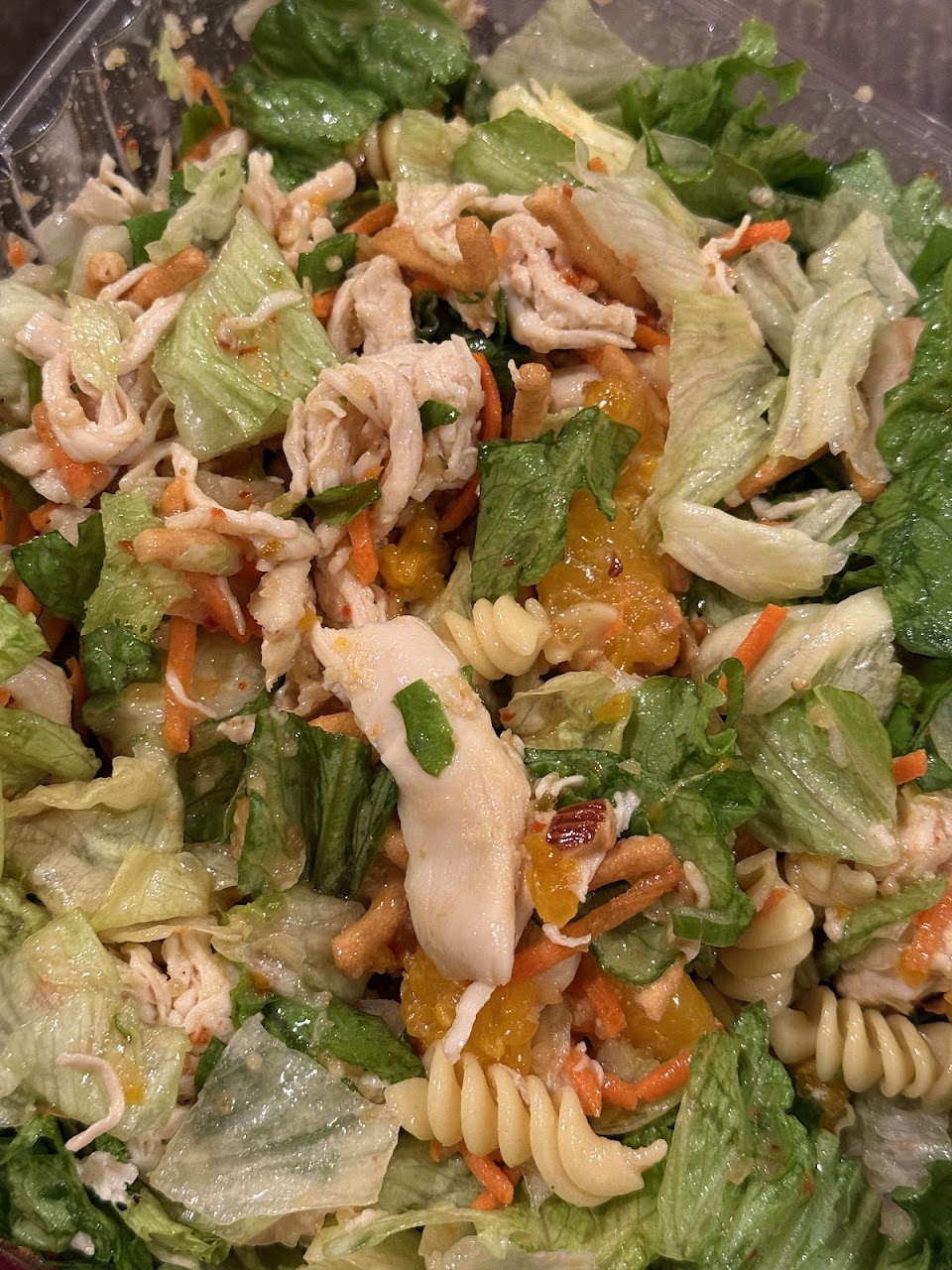 Chinese Chicken Salad at Calif Chicken Cafe