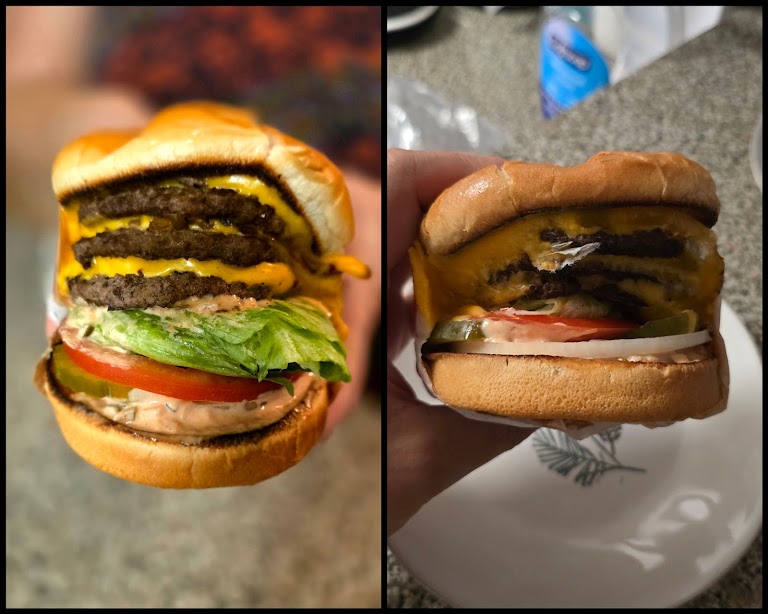 Double-Double Animal Style at In-N-Out Burger