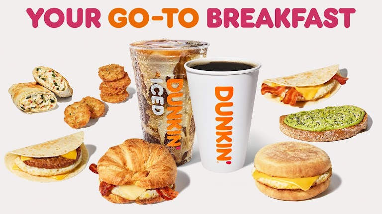 Breakfast Items at Dunkin'