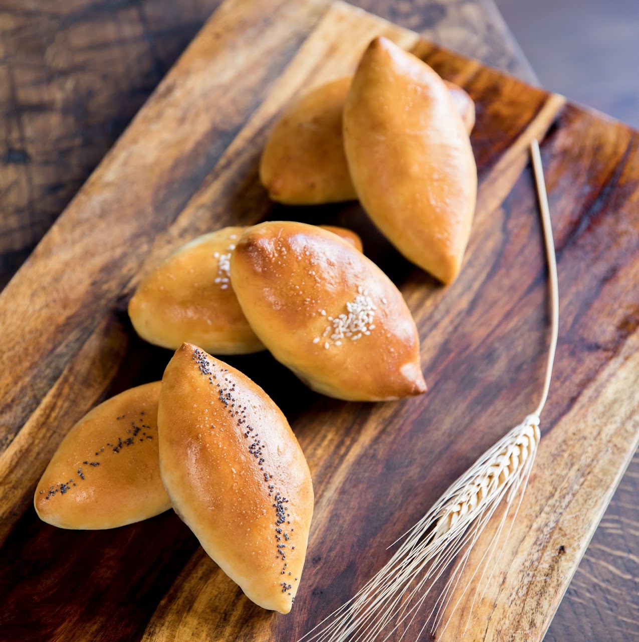 Mushroom Pirozhki at DACHA Kitchen & Bar