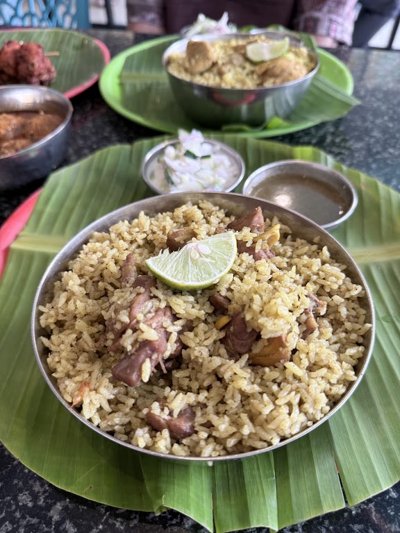 Donne Mutton Biryani at Malgudi's Donne Biryani Mathikere