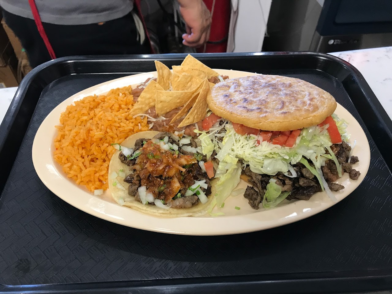 Carne Asada Tacos at Tacos Michoacan