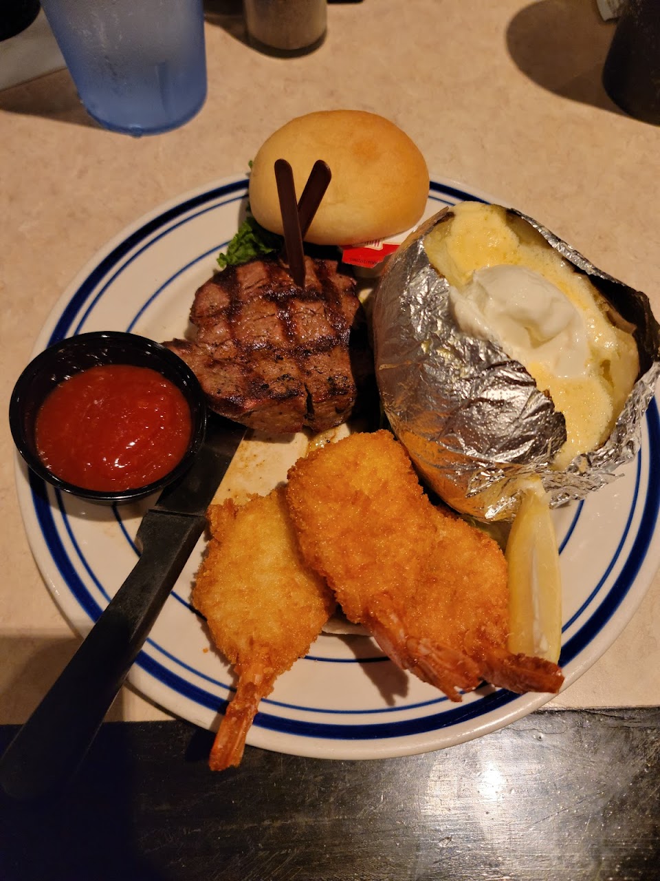 Steak at Gator's Grill & Spirits