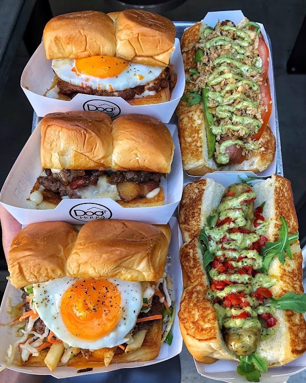 Little Mule Burger at Dog Haus Canoga Park
