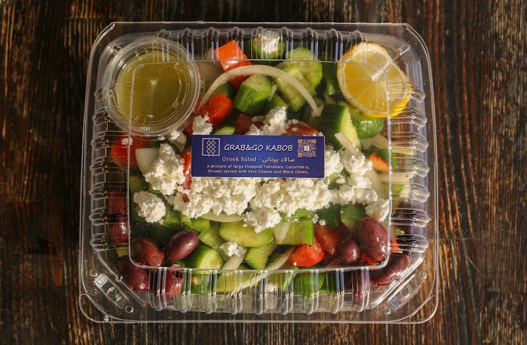 I Tried Both Salads at Grab&Go Kabob "Begiro Bebar"