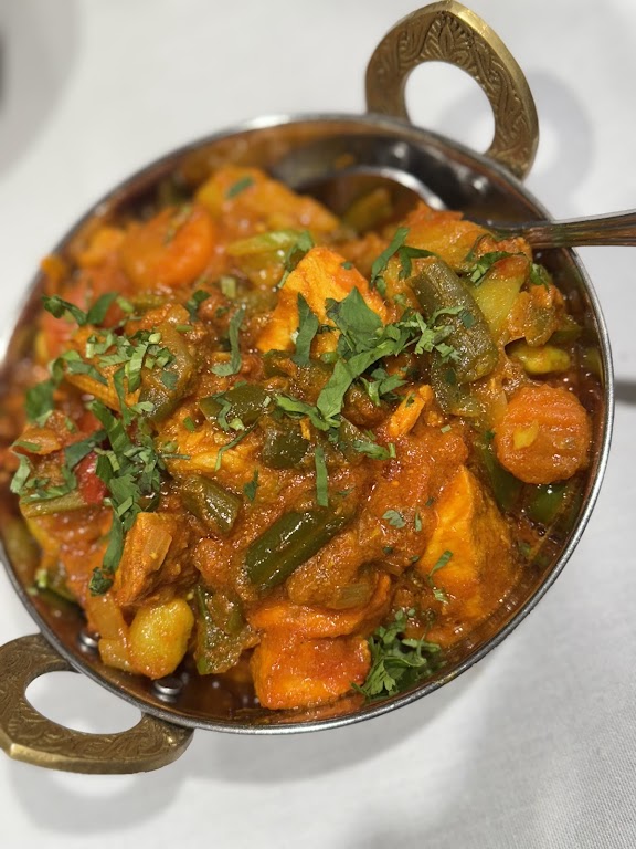 Chicken Vindaloo at Blvd Indian Restaurant