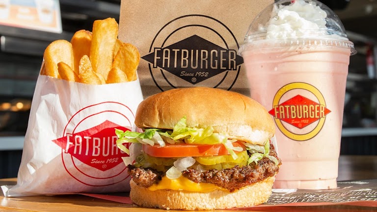 Classic Fatburger at Fatburger & Buffalo's Express