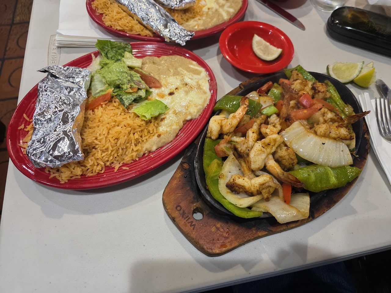 Shrimp Dishes at Salsa & Beer #1