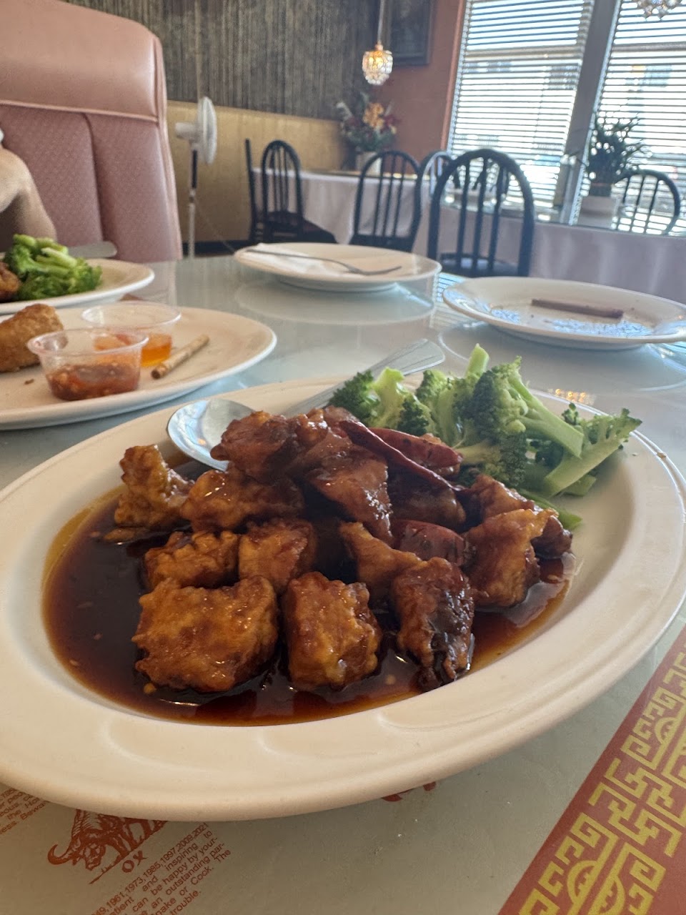 Orange Chicken at Garden Wok