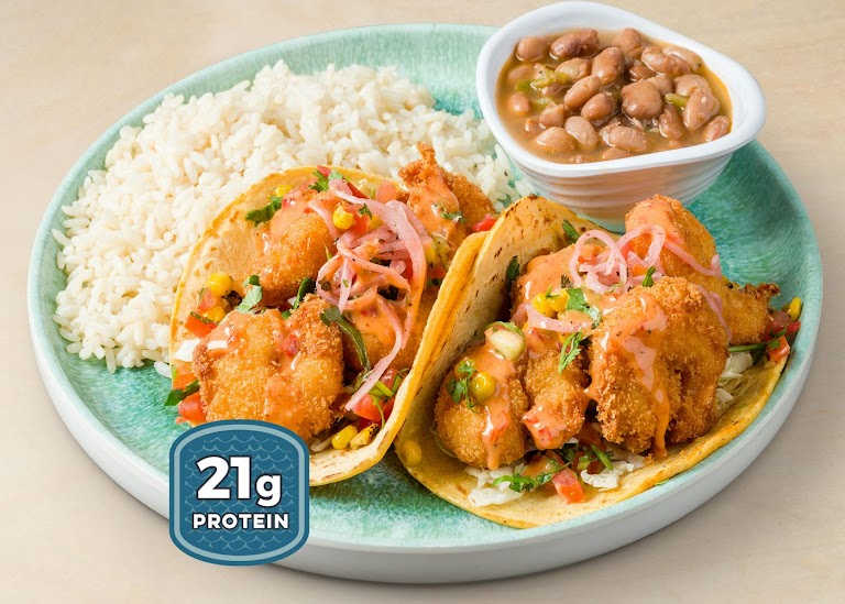 Fish and Shrimp Tacos at California Fish Grill