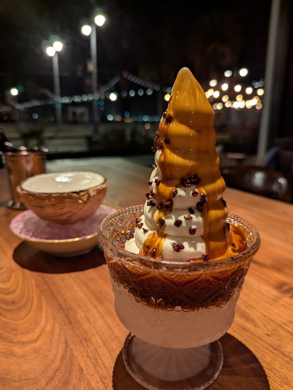Coconut Dessert at Angler